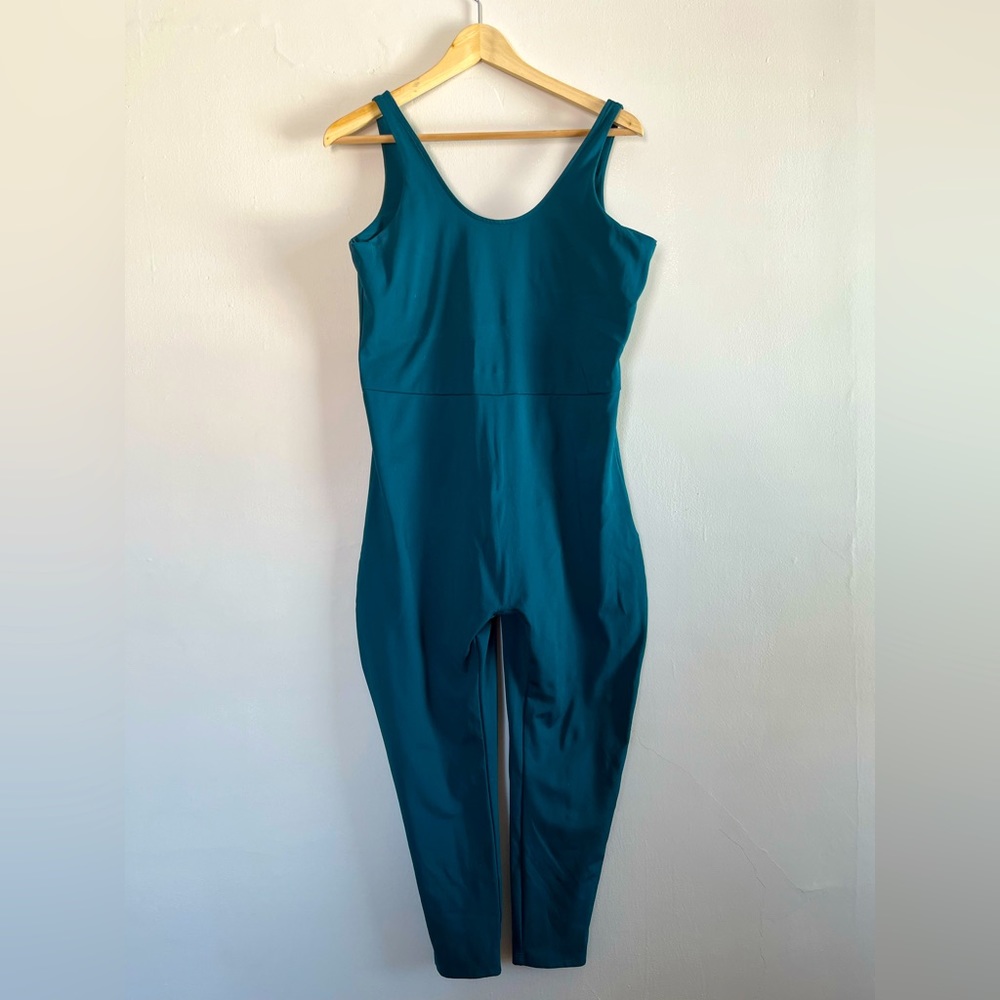 Girlfriend Collective Scoop Unitard in Globe